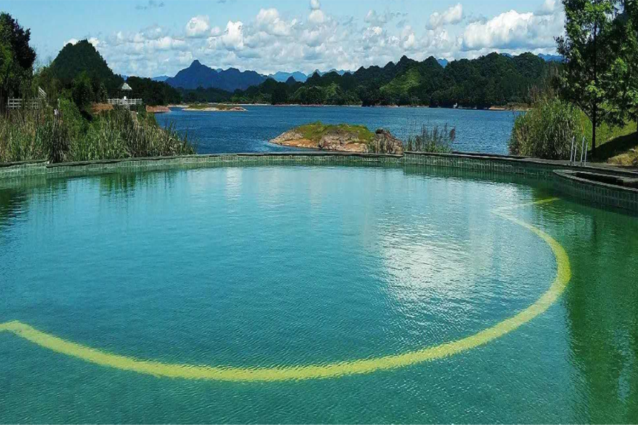 黄山太平湖度假酒店无边际泳池